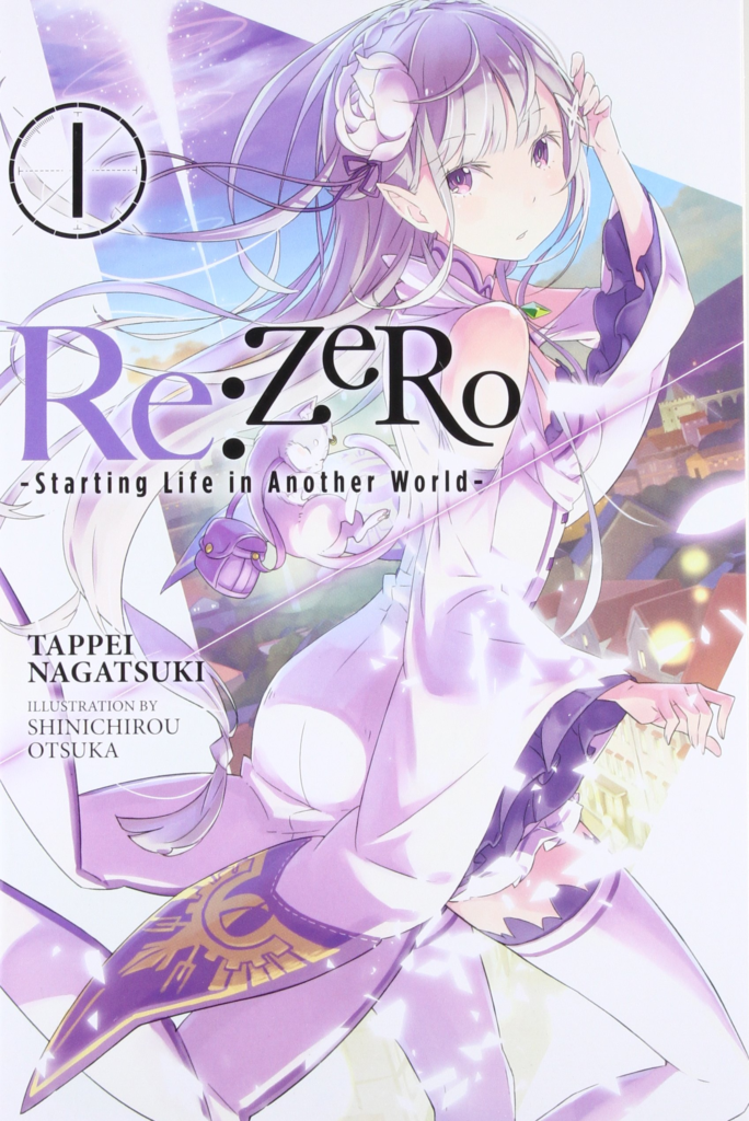 Re:Zero Book 1. Japanese Light novels.