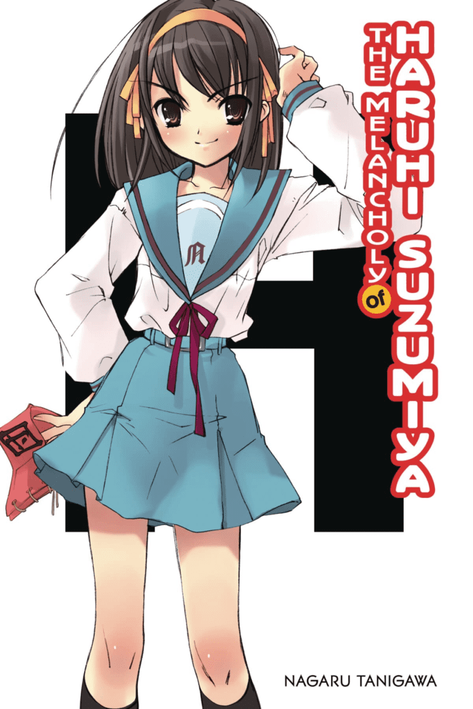 The Melancholy of Haruhi Suzumiya Book 1. Japanese Light novels.