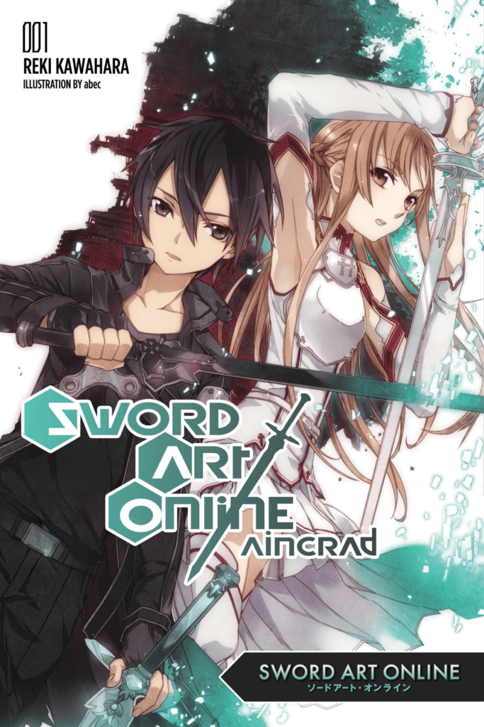 Sword Art Online Book 1. Japanese Light novels.