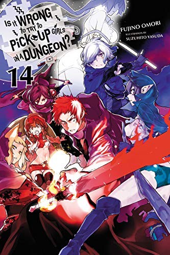 DanMachi Light Novel Volume 14 Cover (Freya Arc)