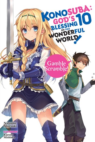 Konosuba Volume 10 light novel cover