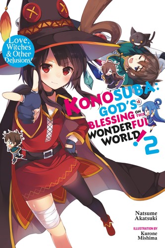 Konosuba Volume 3 light novel cover