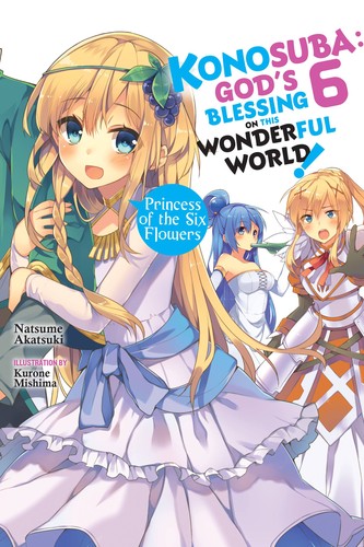 Konosuba Volume 6 light novel cover