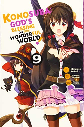 Konosuba Volume 9 light novel cover