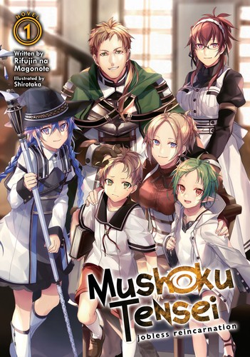 Mushoku Tensei Jobless Reincarnation Volume 1 light novel cover