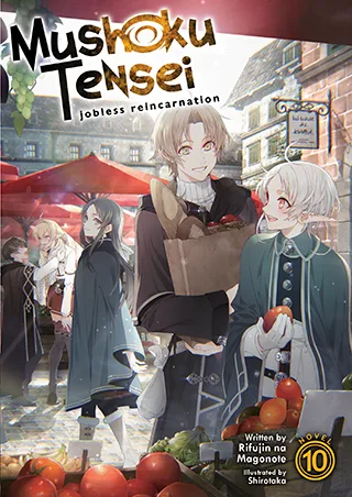 Mushoku Tensei Jobless Reincarnation Volume 10 light novel cover