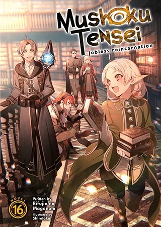 Mushoku Tensei Jobless Reincarnation Volume 16 light novel cover