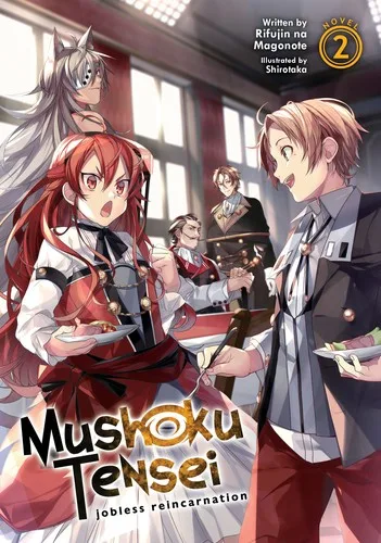 Mushoku Tensei Jobless Reincarnation Volume 2 light novel cover