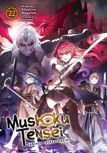 Mushoku Tensei Jobless Reincarnation Volume 22 light novel cover