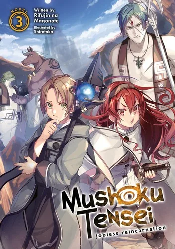 Mushoku Tensei Jobless Reincarnation Volume 3 light novel cover