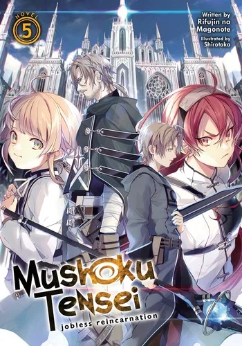 Mushoku Tensei Jobless Reincarnation Volume 5 light novel cover