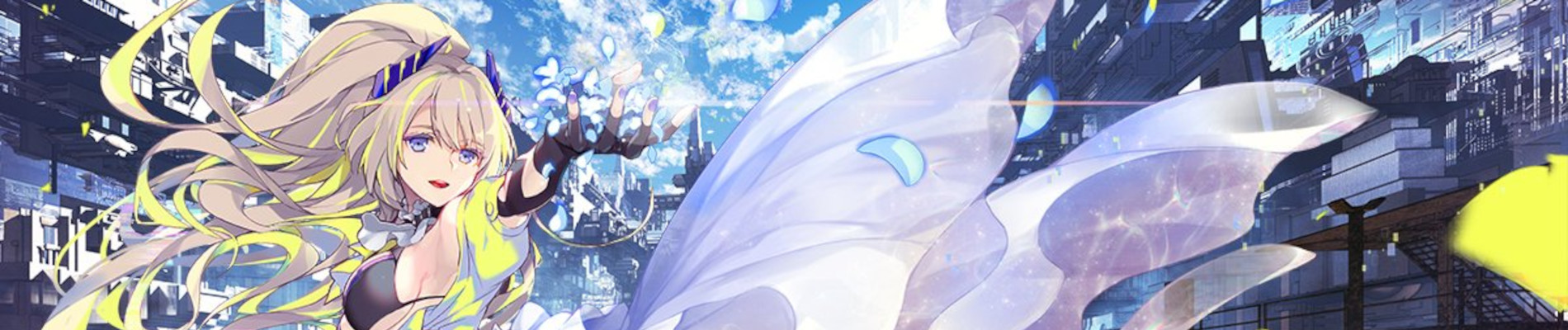 Rebuild World light novel banner art