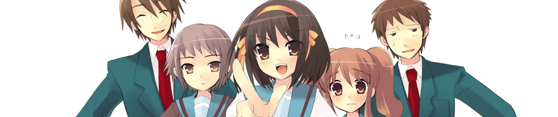 The Melancholy of Haruhi Suzumiya anime key visual