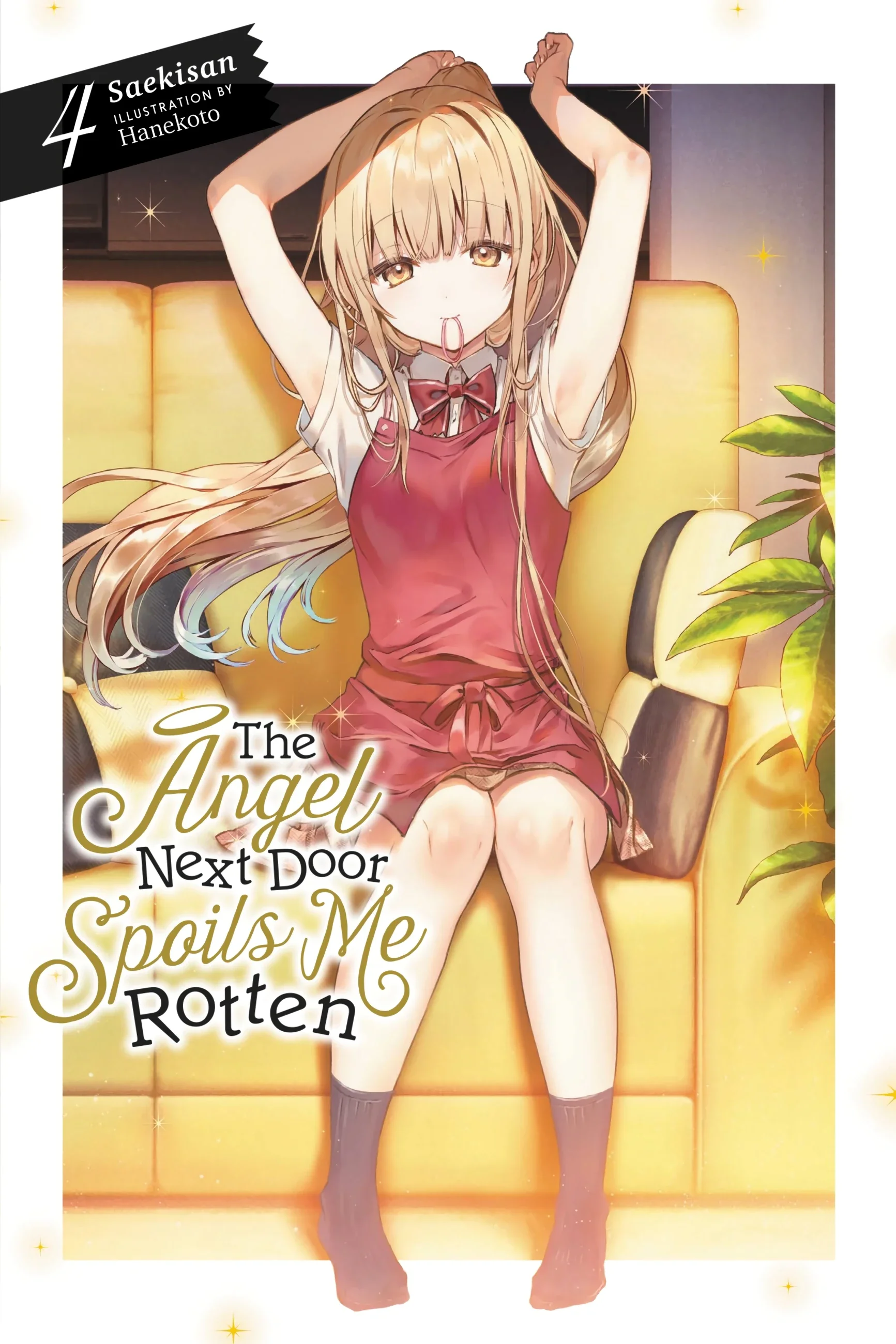 The Angel Next Door Spoils Me Rotten volume 4 cover