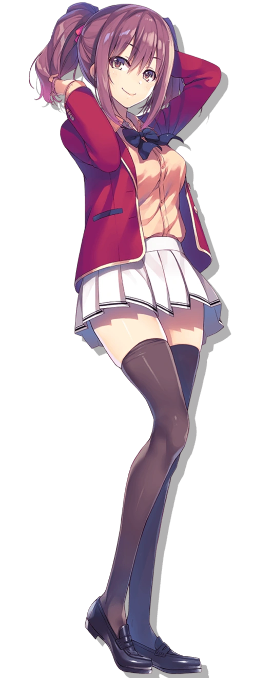 Ichika Amasawa from Classroom of the Elite Year 2 light novel