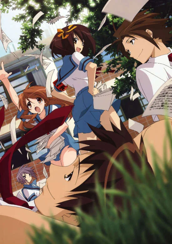 The Melancholy of Haruhi Suzumiya anime poster
