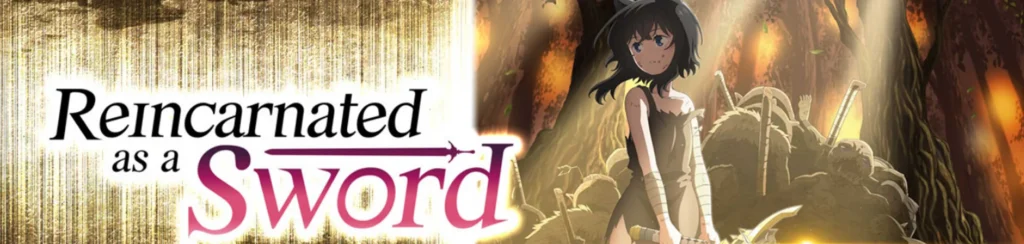 Reincarnated as a Sword anime key visual