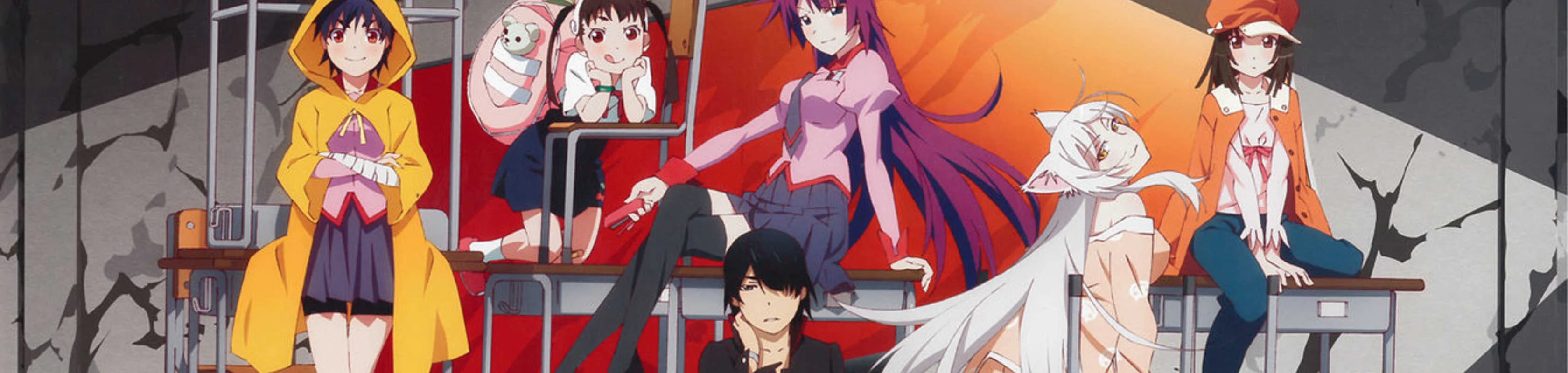 Bakemonogatari anime key visual