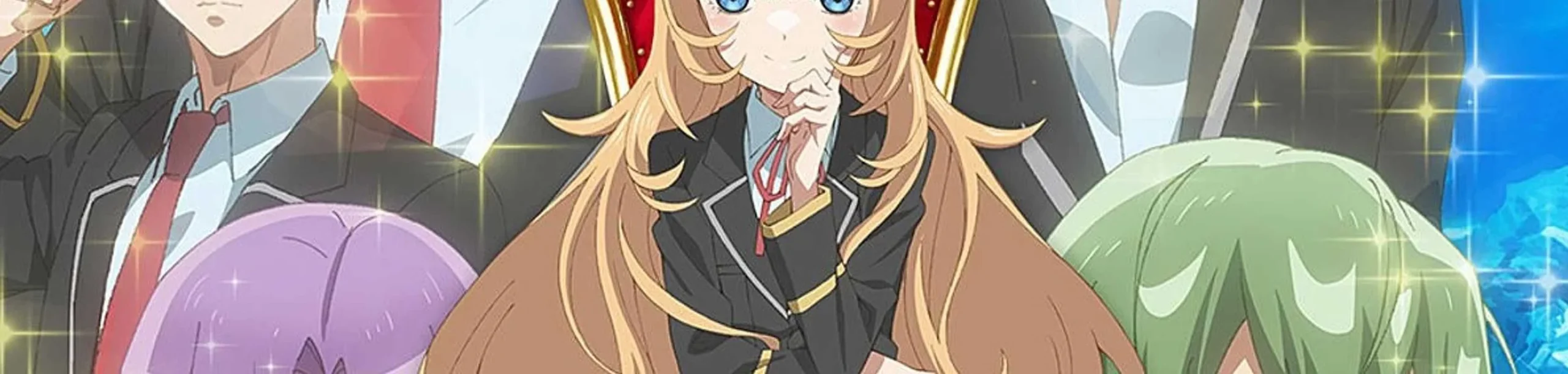 Trapped in a Dating Sim anime key visual