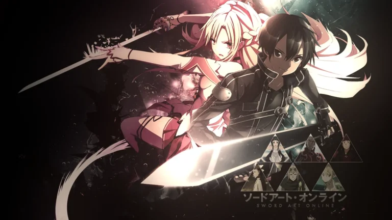Kirito and Asuna from Sword Art Online