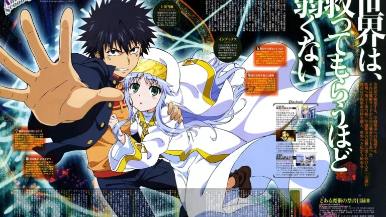 A Certain Magical Index light novel and manga series cast
