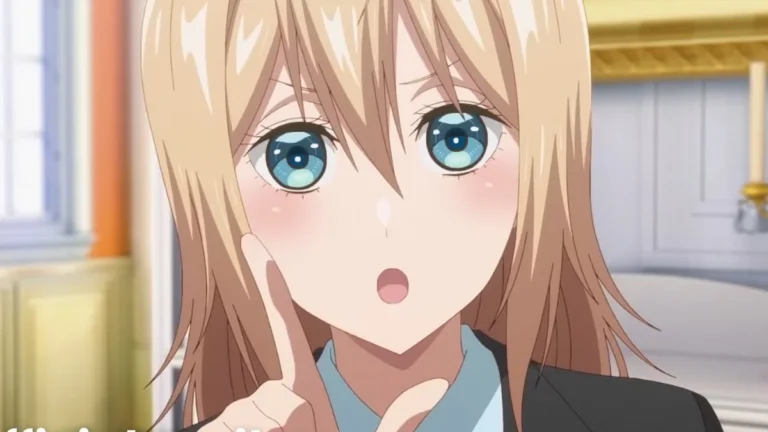 Olivia from Trapped in a Dating Sim anime