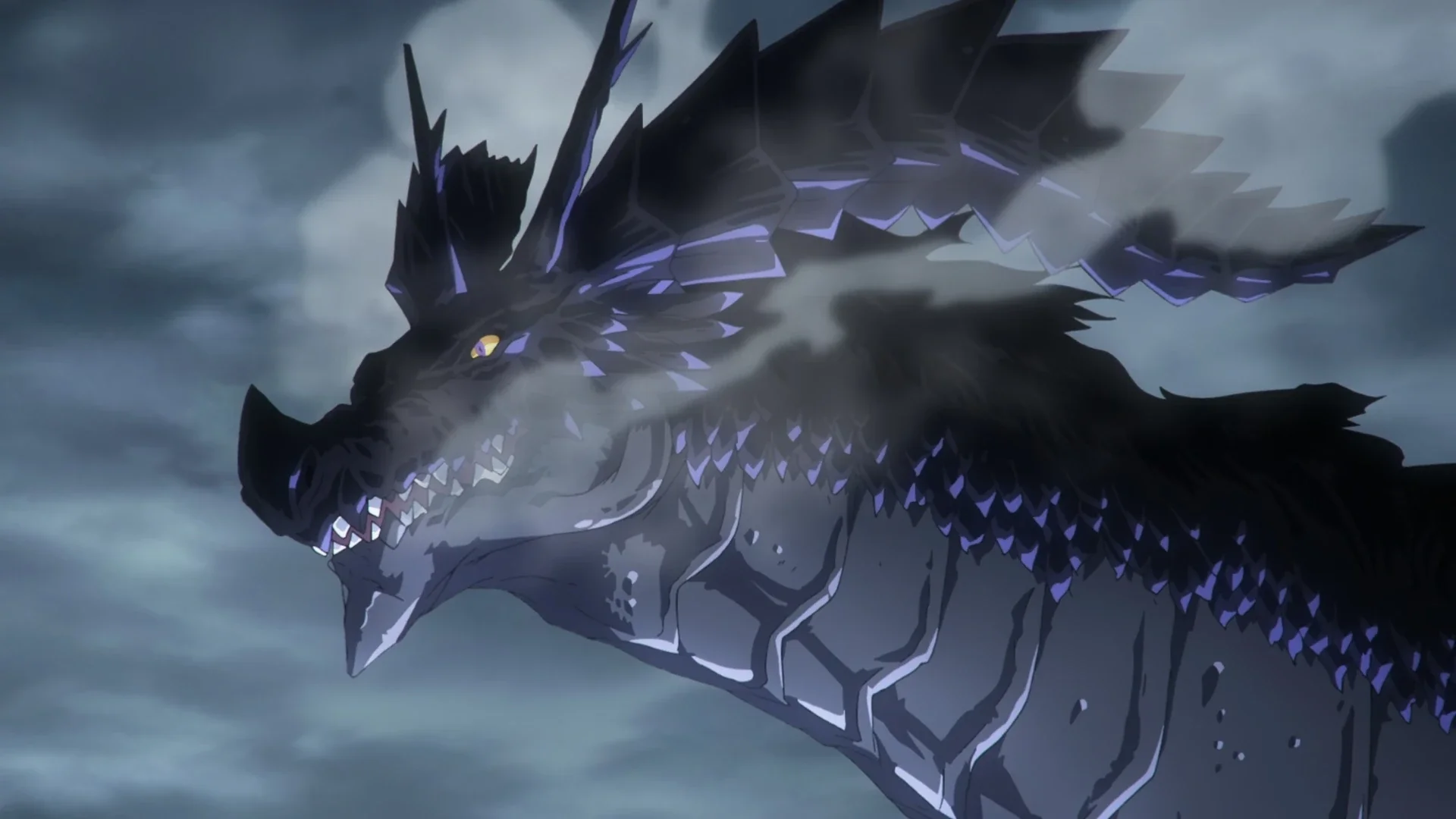 Nero in dragon form from Secrets of the Silent Witch anime